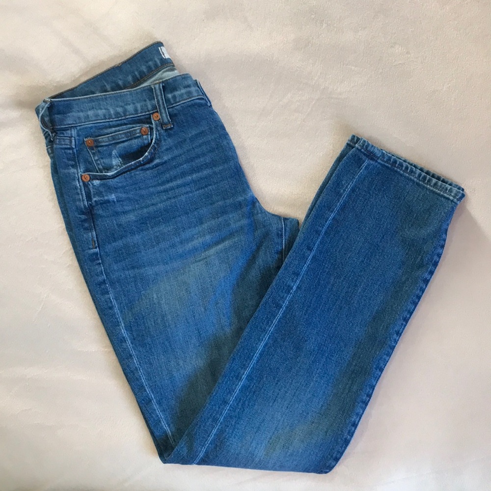 Madewell The Slim Boyfriend Jeans - Picture 1 of 15